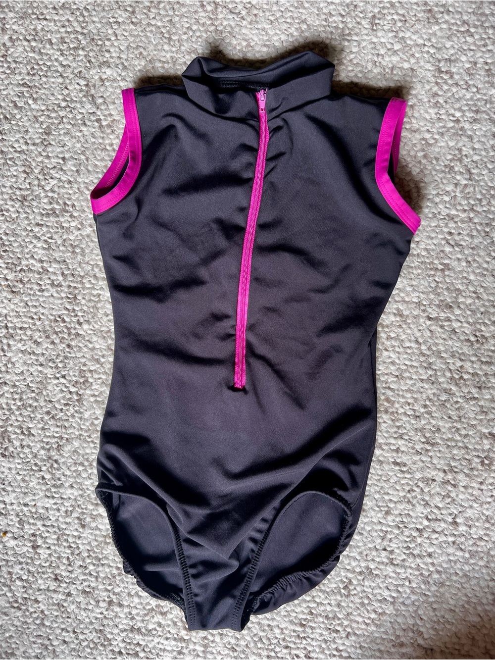 Child's Zipper Front Leotard